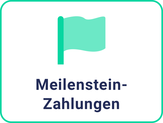 Milestone Zahlungen Icon