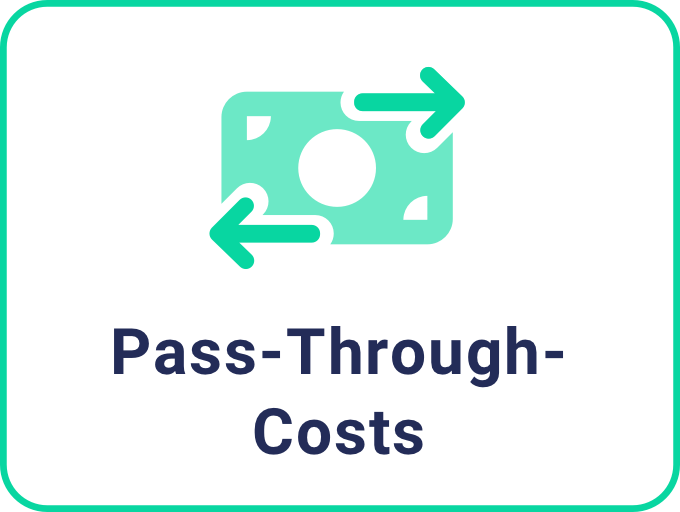 Pass-Throught Costs Icon