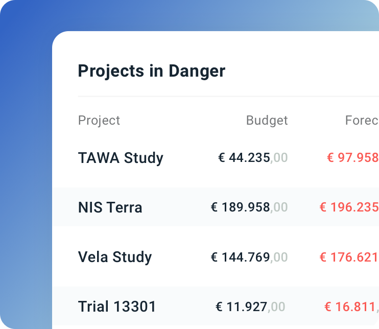 Projects in danger Icon